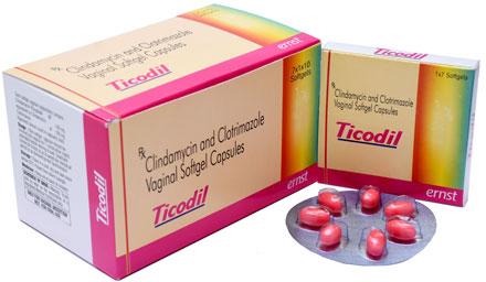 Clindamycin And Clotrimazole Vaginal Softgel Capsules