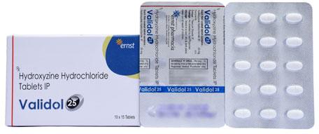 Hydroxyzine hydrochloride Tablets