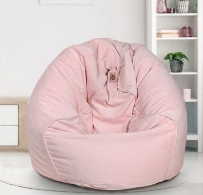 6ft Bean Bag Chair Velvet Jumboo Size Beanbag for Indoor Living Room  Cushion Lounger Office 