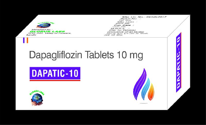 Dapagliflozin tablet, Packaging Type : ALU-ALU