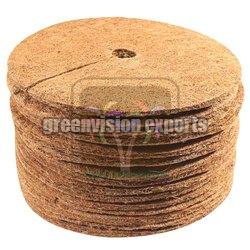 Srivari Round Coco Mulch Mat, Color : Brown