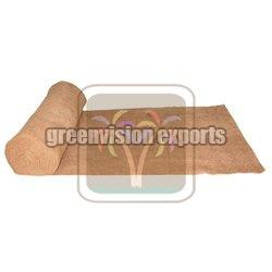 Coir Needle Felt Rolls, Color : Brown