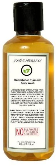 Sandalwood Turmeric Body Wash