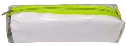 TRIO Plastic Pencil Bag, Pattern : Plain