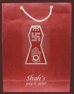 StudioPSD Small Bags  Mughal Jaali Designer Gift BagsGiftingHoliday  PresentsPaper Gift Bag Set of 3 925 x 7 x 35  Amazonin Home   Kitchen