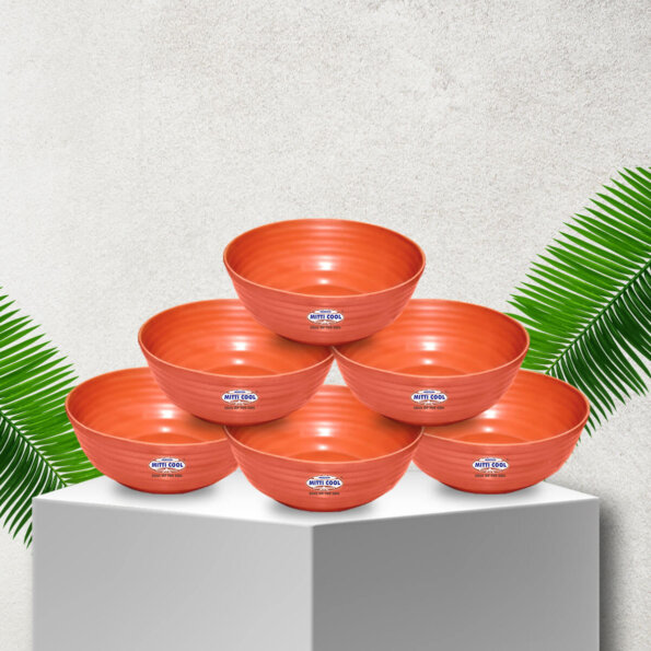 Clay Linear Bowl Set, Size : 150 ML