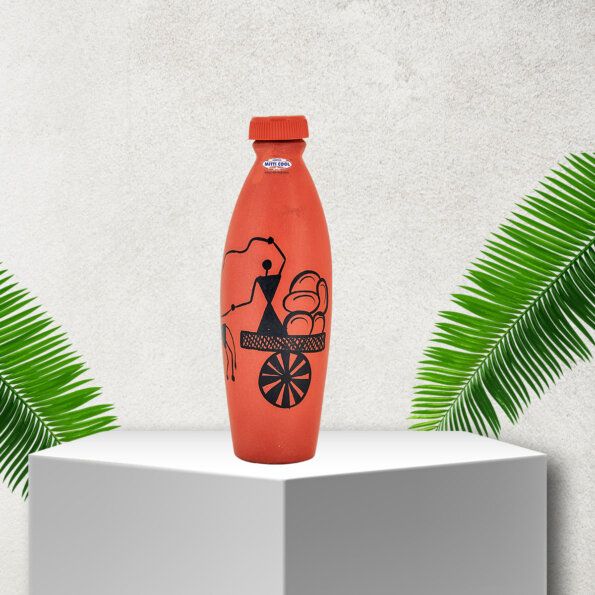 Warli Cart Water Bottle