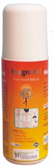 Magnidol Pain Relief Roll On, Packaging Type : Plastic Bottle