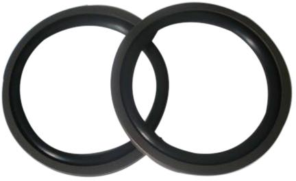 MRPI Round Rubber Black Piston Seal, for Cylindrical Shockers