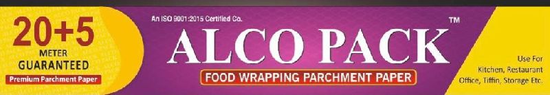 Food Wrapping Parchment Paper