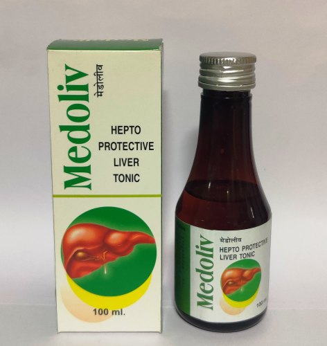 Medoliv Hepatao Liver Tonic, Packaging Size : 100 ml