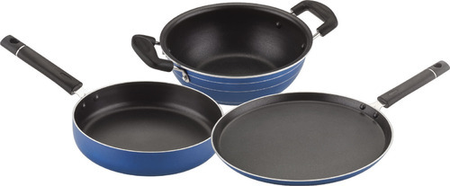 Vikas Aluminium Non Stick Cookware Set