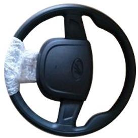 Mahindra Round PP Steering Wheel, Color : Black
