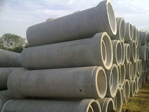 Round RCC Pipes, for Construction, Size : 300 mm to 1800mm