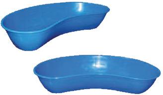 Cubic Plastic Kidney Tray, Color : Blue  
