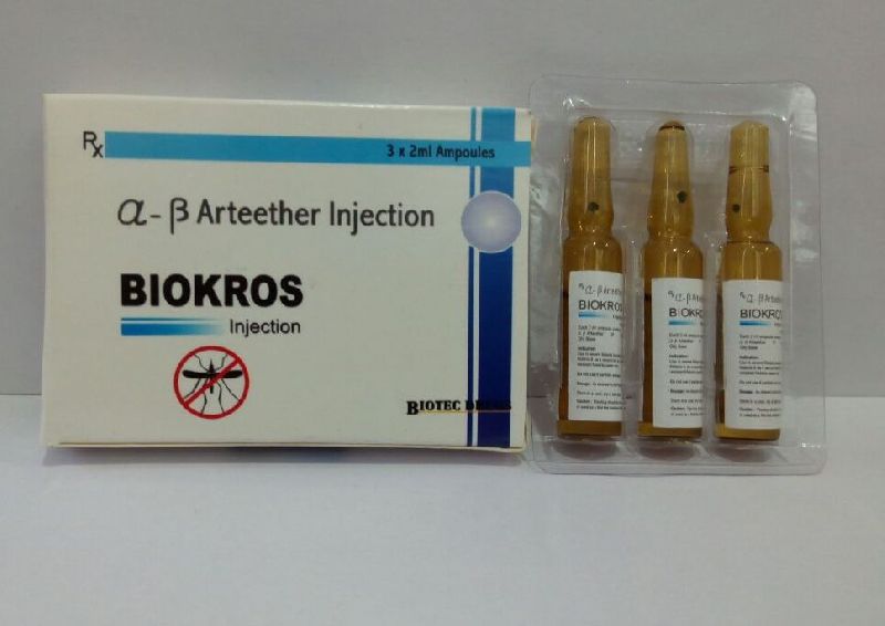Biokros alpha beta arteether injection, for Clinical, Grade Standard : Medicine Grade