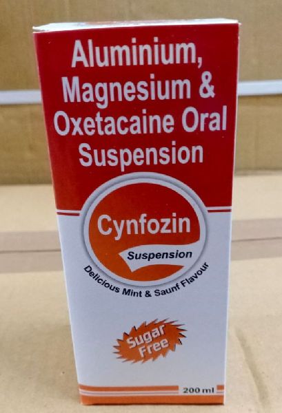 Aluminium, Magnesium and Oxetacaine Oral Suspension