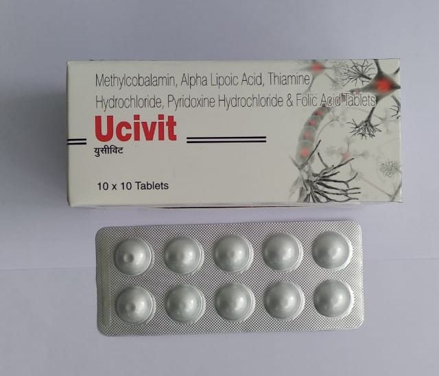 Methyl cobalamin, Alpha Lipoic Acid, Thiamine Hydrochloride, Pyridoxine Hydrochloride Capsules