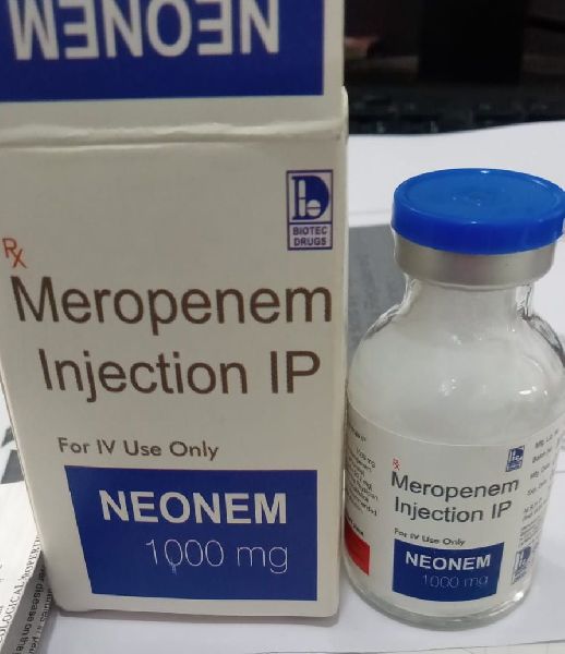 Neonem-1g Meropenem 1000mg Injection, for Clinical
