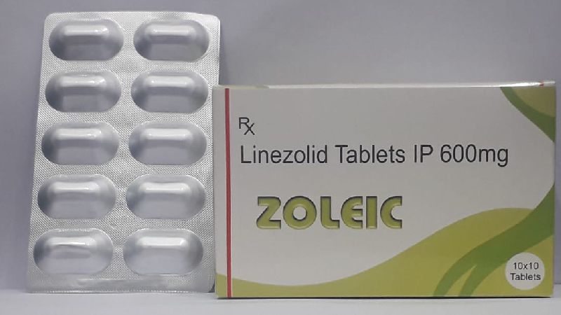 Zoleic Linezolid 600mg Tablets, Certification : ISO 9001:2008 Certified