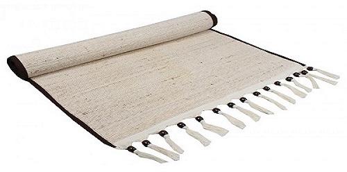 Cotton Yoga Mat, Mat Size : 24x72 inches