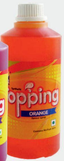 Orange Flavored Topping