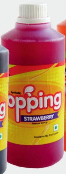 Strawberry Flavored Topping