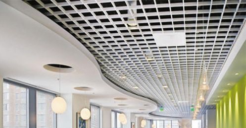 Open Cell Ceiling Designing Services, for Lanters, Office, Public, Restaurant, Length : 1500-2000mtr