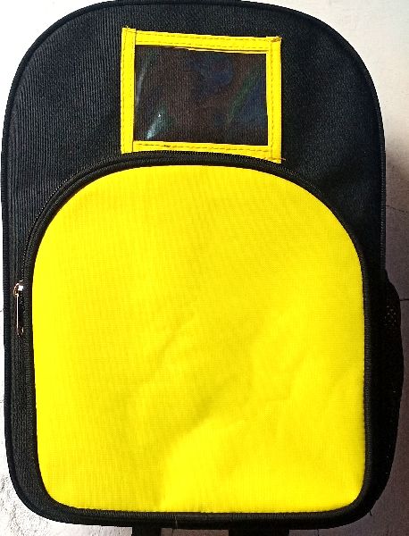 Plain Nylon school bag, Size : Small