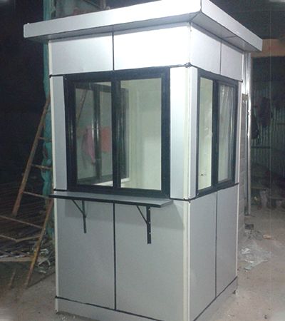 Mild Steel MS Portable Security Cabin, Feature : Easily Assembled