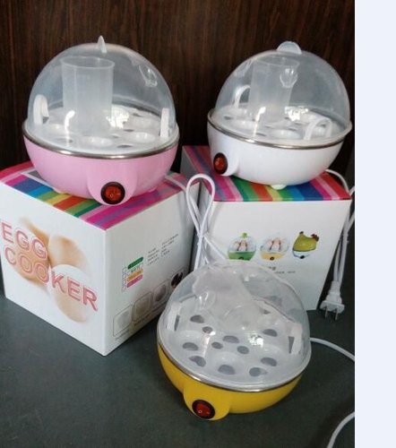 Plastic Electric Egg Boiler, Color : Pink, White, Yellow