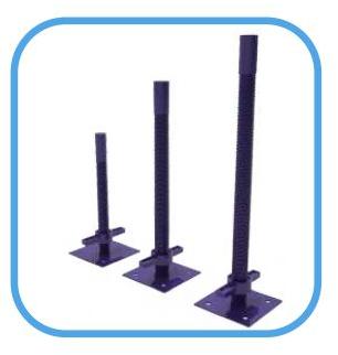 Electric Mild Steel Cuplock Base Jack, Feature : Finished, Low Maintenance, Rugged Structure