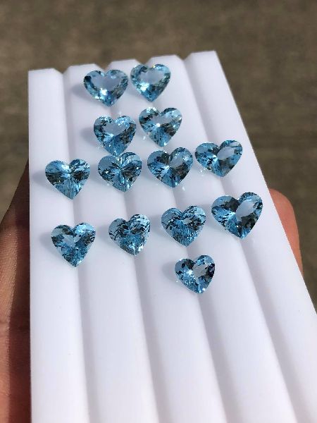 Heart Shape Aquamarine