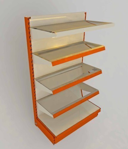 Mild Steel 7 Feet Supermarket Display Rack