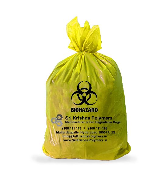 Spill Station BioHazard Yellow Waste Bags | Affordable Quality Safety  Products | Safety Solutions Singapore