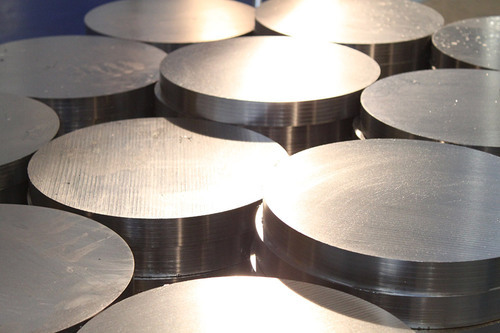 Inconel Plate Cut Circles