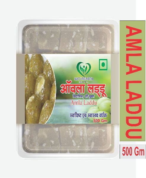 Amla Laddu, Packaging Size : 500gm