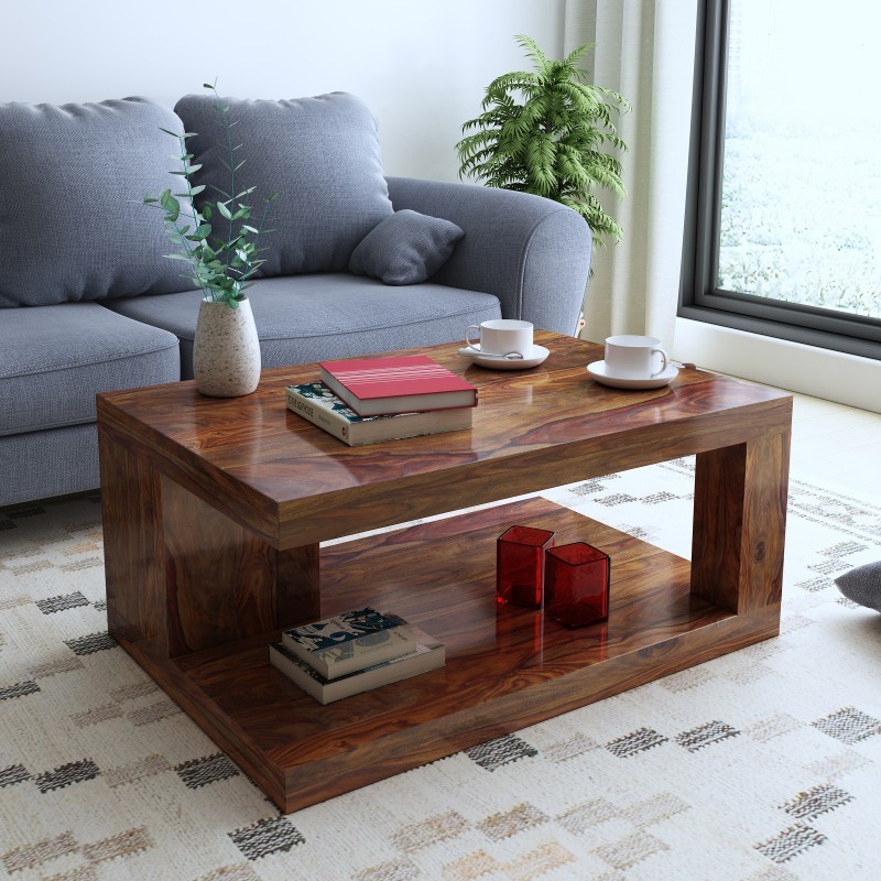 SHEESHAM WOOD coffee table