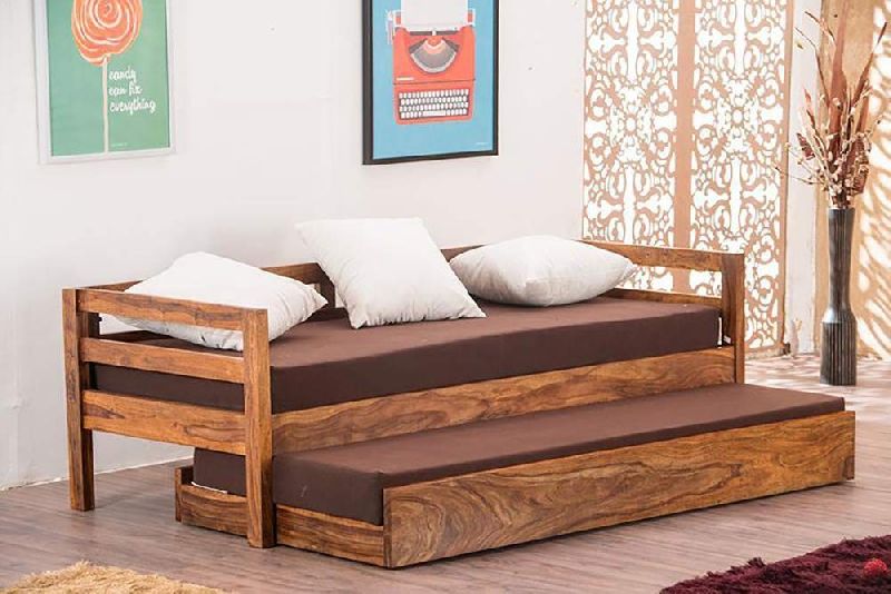 Sheehsham Wood Trundle Bed
