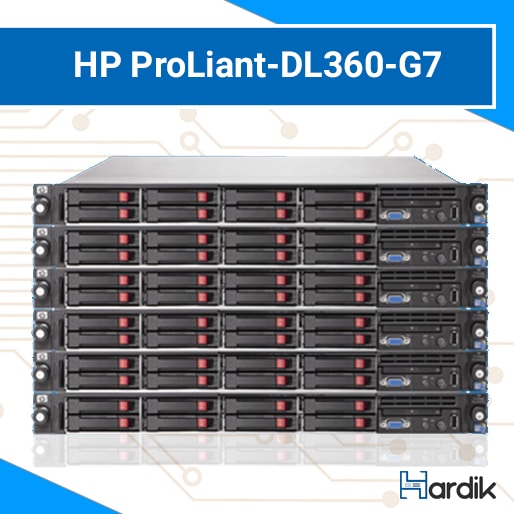 HP DL360 Gen7 Rack Server