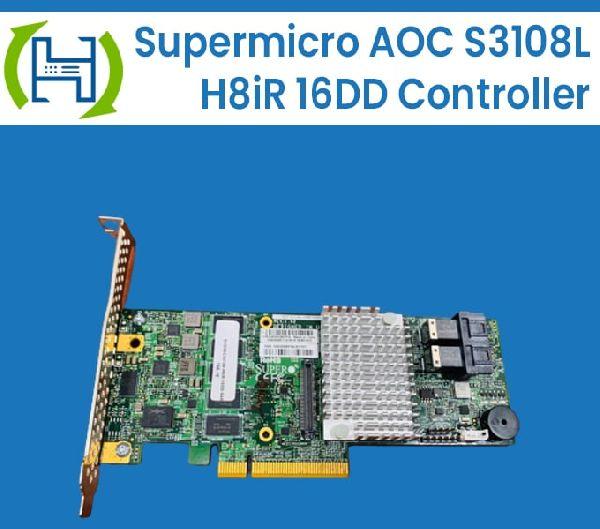 Supermicro AOC S3108L H8iR 16DD Controller