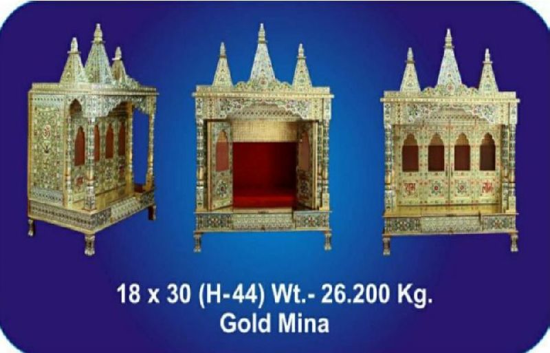 Polished 18x30 Gold Mina Temple, Color : Golden