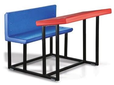 Kids School Bench, Color : Blue, Black, Red