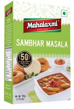 Mahalaxmi Sambhar Masala, Packaging Type : Box