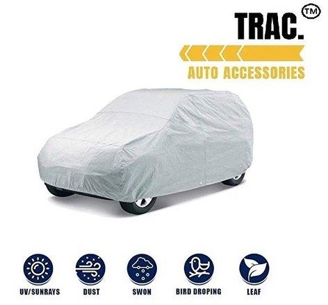 TRAC HDPE Car Body Cover, Color : Gray