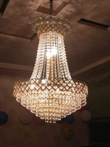 Glass Chandelier Ceiling Lamp