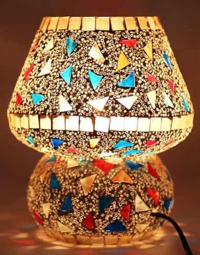 Glass Table Lamp