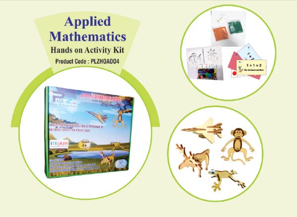MDF Applied Mathematics Kit, for Education Study, Color : Multi Color