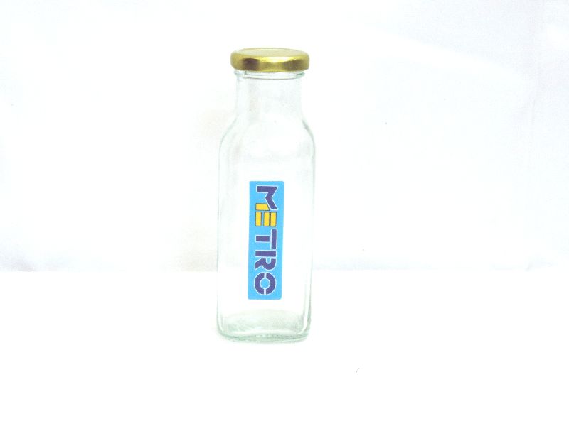 300ml Square Milk Glass Bottle, Feature : Freshness Preservation, Heat Resistance, Scratch Proof, Unique Designs