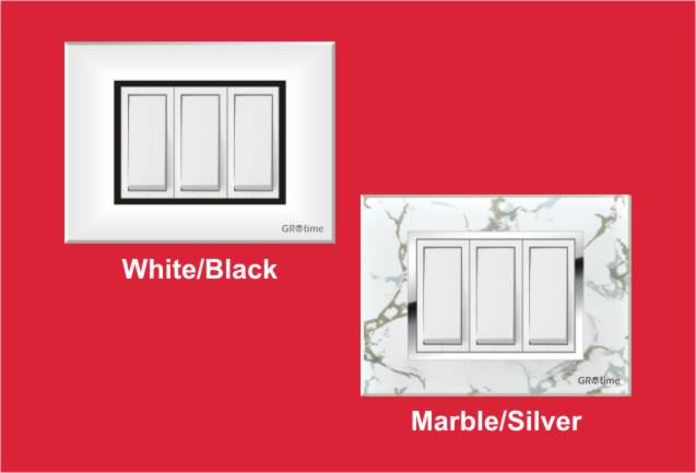 Rectangular Plastic Galaxy Cover Plates, for Electrical Use, Feature : Easy To Fit, Optimum Finish